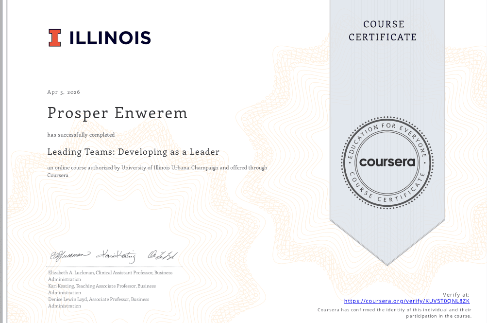 Leading Teams: Developing as a Leader