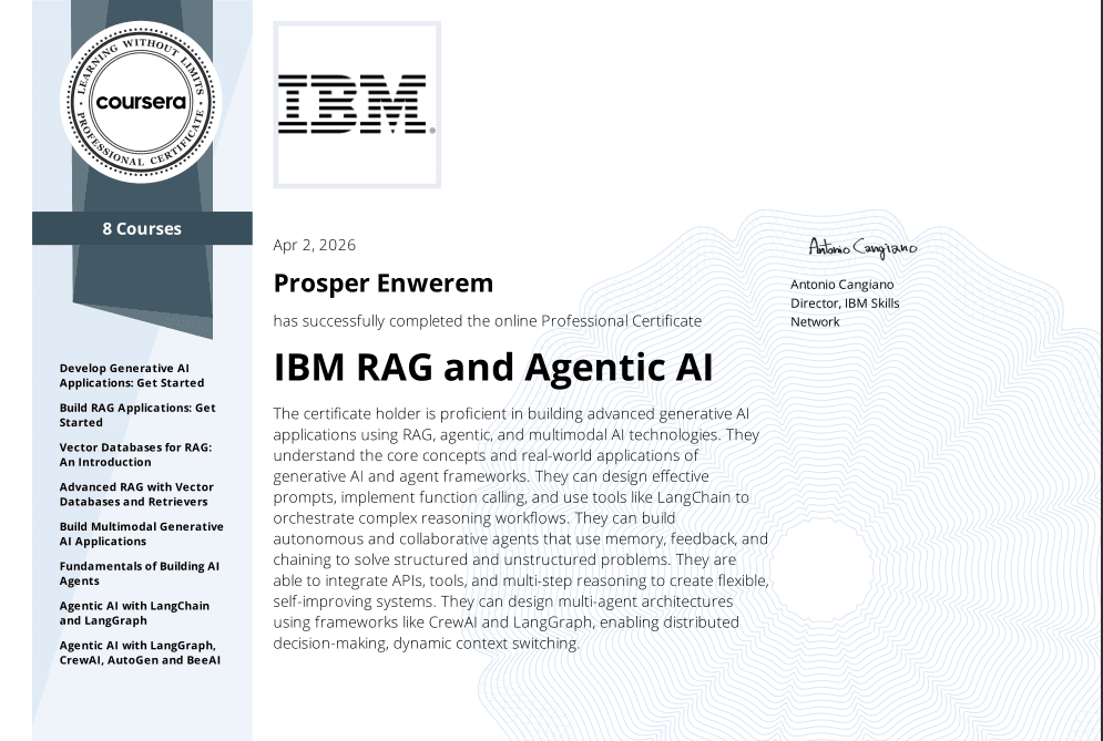 IBM RAG and Agentic AI